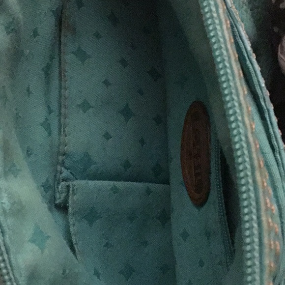 Fossil Leather Crossbody purse - Picture 7 of 8